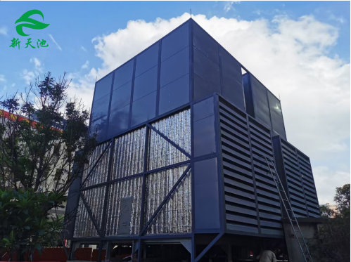 深圳福田區(qū)某學校冷卻塔降噪治理工程