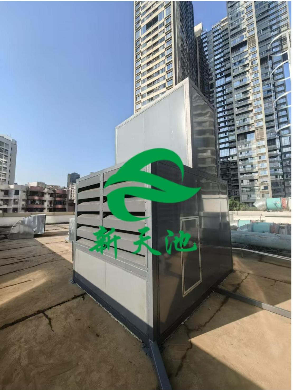 深圳市南山區(qū)蛇口某商業(yè)熱泵機組噪音治理工程